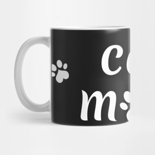 cat mom sticker Mug